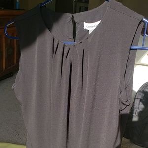 Calvin Klein black blouse